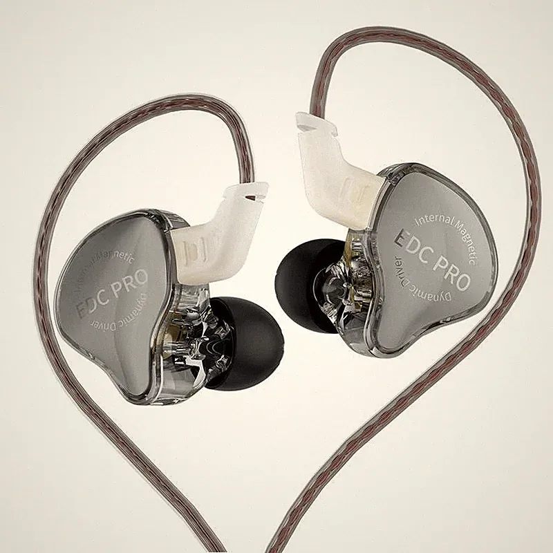 KZ EDC PRO In-Ear HIFI Kopfhörer Bass OFC Gaming Headset Stereo Kabel