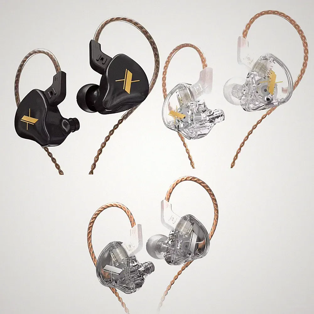 KZ EDX In-Ear Kopfhörer HiFi Bass IEM 1DD 3,5mm Kabelgebunden