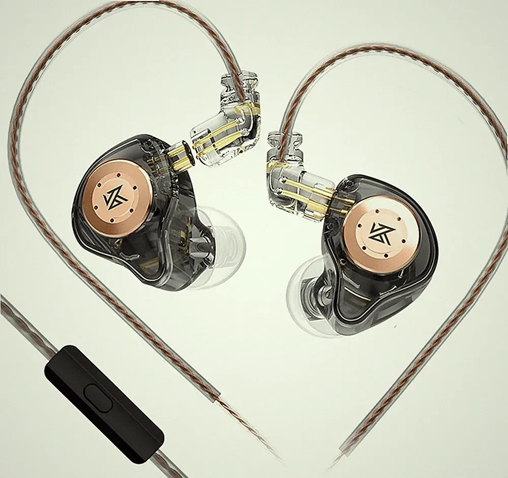 KZ EDX Pro In Ear Monitor mit 24 Ohm Impedanz und Geräuschabschirmung
