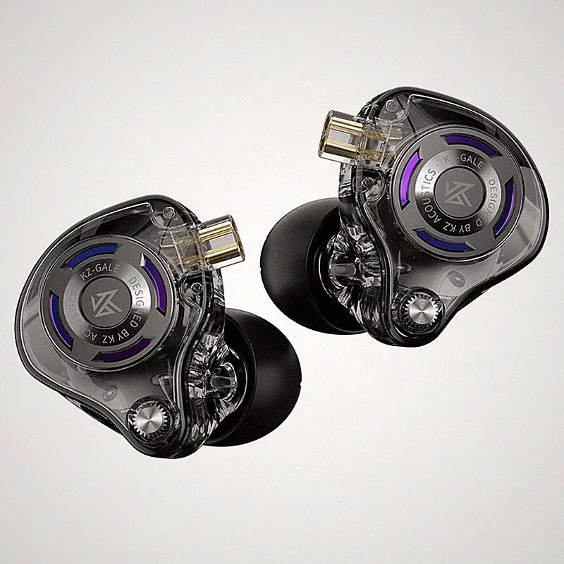 KZ Gale In-Ear HiFi Kopfhörer – Abnehmbar, Ergonomisch, Leicht, Monitor, Gaming