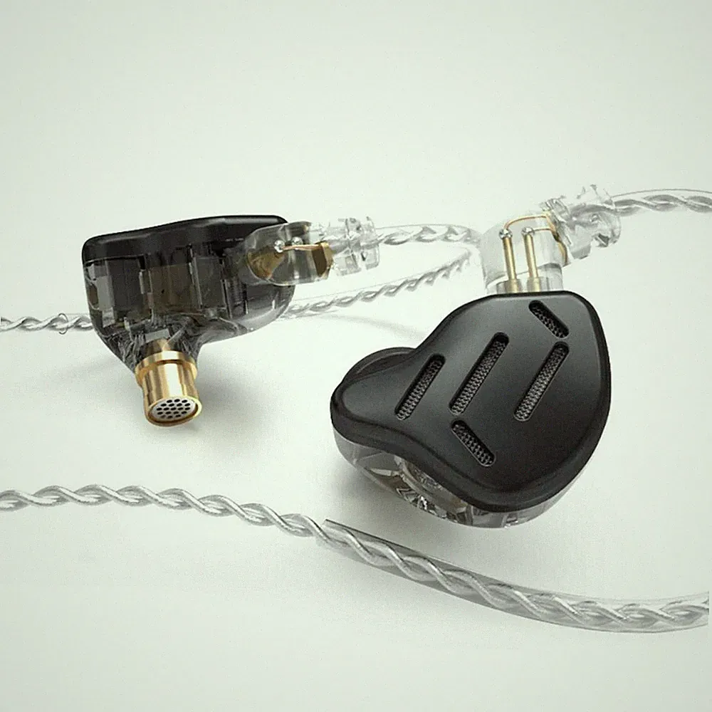 KZ ZAX Premium High-End Professional 16 Treiber HiFi In-Ear Kopfhörer Mic Black