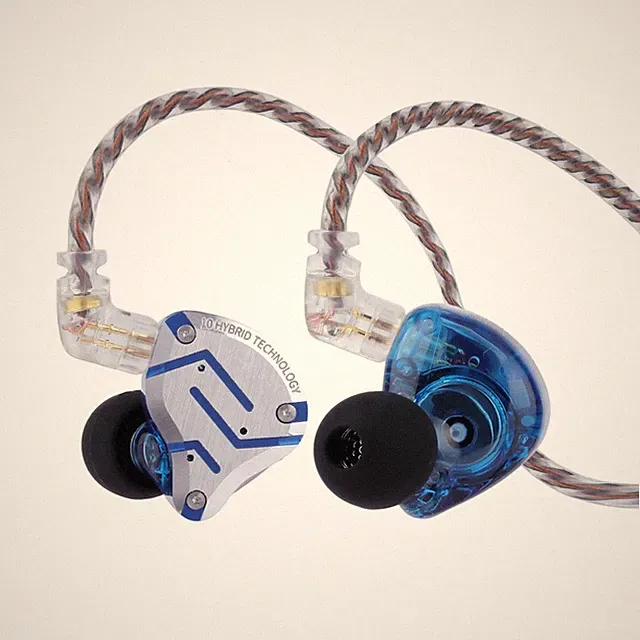 KZ ZS10 PRO - IEM In-Ear-Monitor - blau - 3,5mm Klinke - TOP & OVP