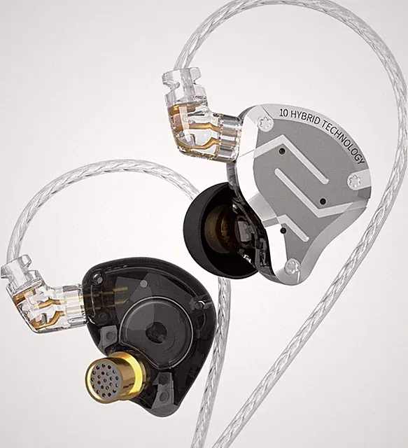 KZ ZS10 Pro In-Ear Kopfhörer 4BA 1DD Hybrid Gaming HiFi