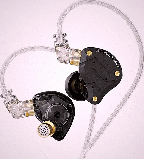 KZ ZS10 Pro In-Ear Monitor 4BA 1DD Gaming Ohrhörer 3
