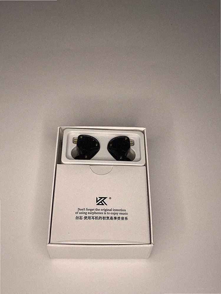 KZ ZS10 PRO X HiFi In-Ear Kopfhörer – 4BA + 1DD, Aluminium, Ergonomisch, Schwarz