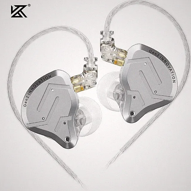 KZ ZSN Pro 2 Hybrid Drive 1BA + 1DD in Ear Metall Kopfhörer HIFI Bass mit Micro