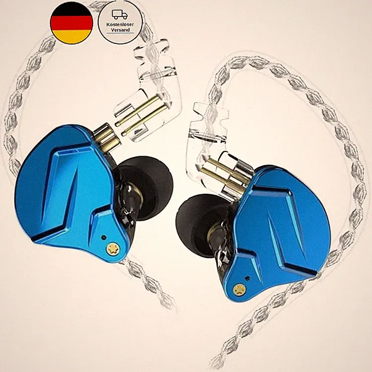 KZ ZSN Pro X Hybrid In-Ear Kopfhörer IEM 3,5mm 2-Pin Kabelgebunden