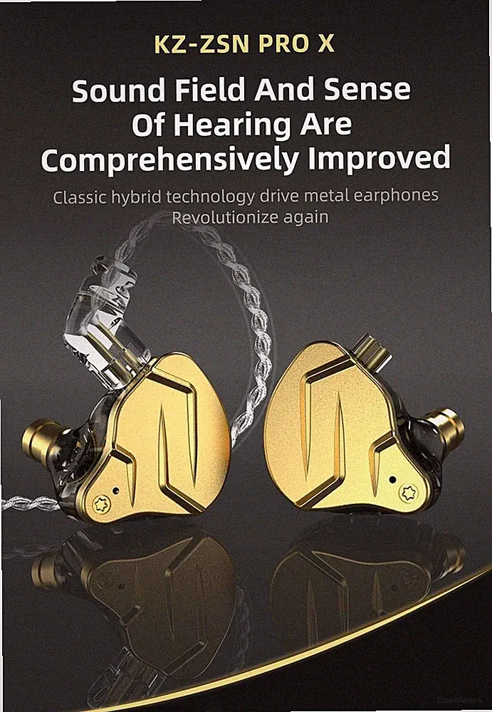 KZ ZSN Pro X In Ear Kopfhörer 1BA 1DD Stereo Earbuds Kopfhörer HiFi Sport G