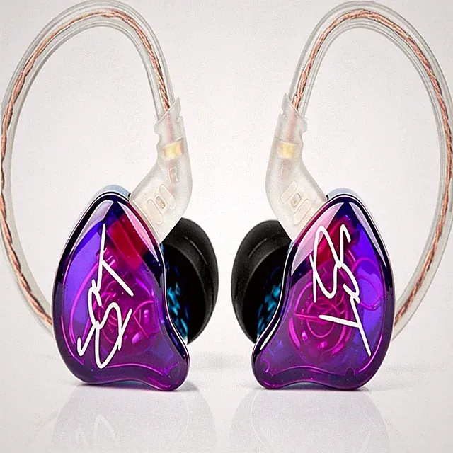 KZ ZST Hybrid-Balance-Armatur 1BA 1DD HiFi-Headset Bunte O