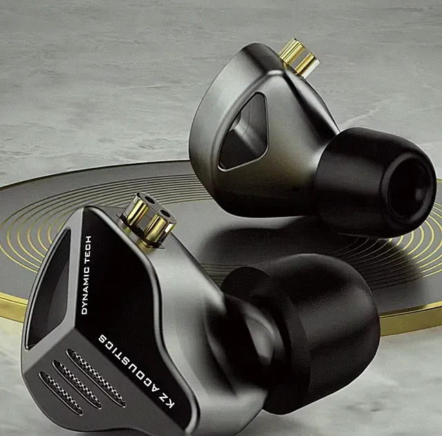 KZ ZVX Dynamic Hifi Kabelgebundene Kopfhörer In Ear Noise Cancelling Bass Stereo HD Voice