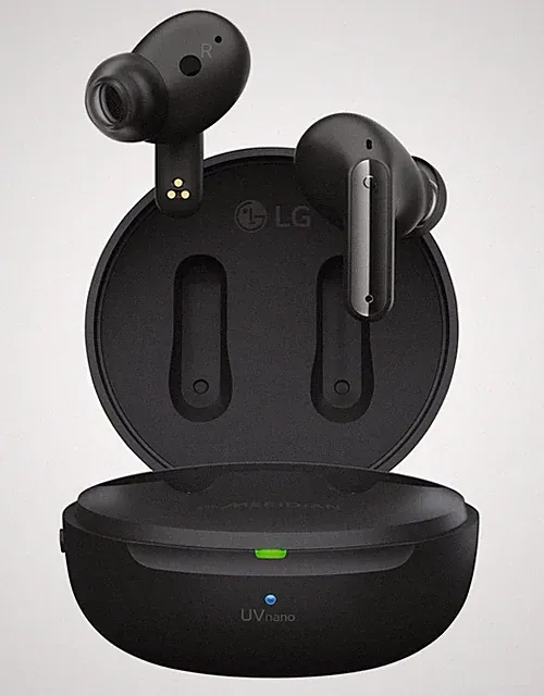 Ladecase, für LG TONE Free Bluetooth, In-Ear, Schwarz