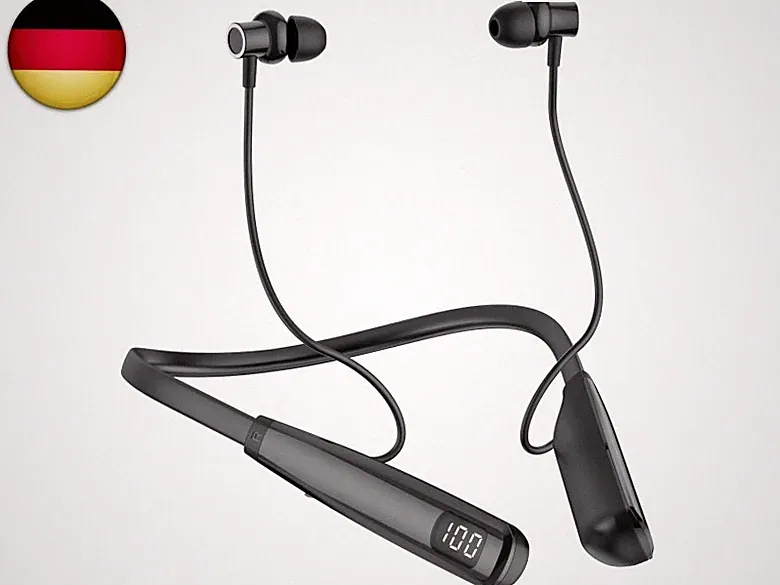 LAMA Bluetooth 5.4 Kopfhörer Sport Ohrhörer 80 Std. Spielzeit Noise Cancelling K