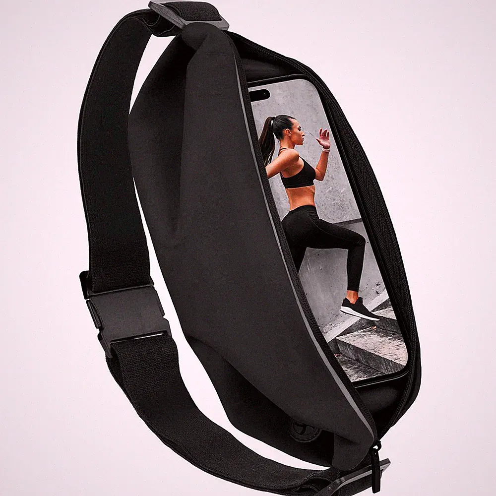 Laufgürtel für Realme 14x 5G Sport Handyhülle Jogging Fitness Gurt Bauchtasche