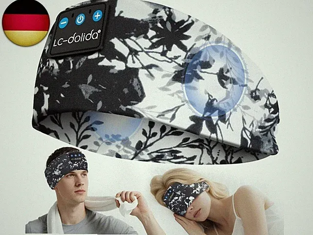 LC-dolida Schlafkopfhörer Bluetooth Schlafen Kopfhörer, Kabellos S