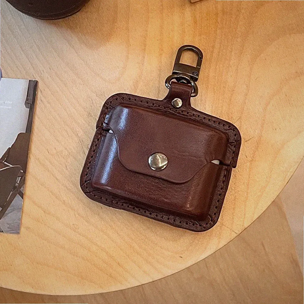 Leder Kopfhörer Organizer Hülle für Sony WF-1000XM6 True Wireless Buds