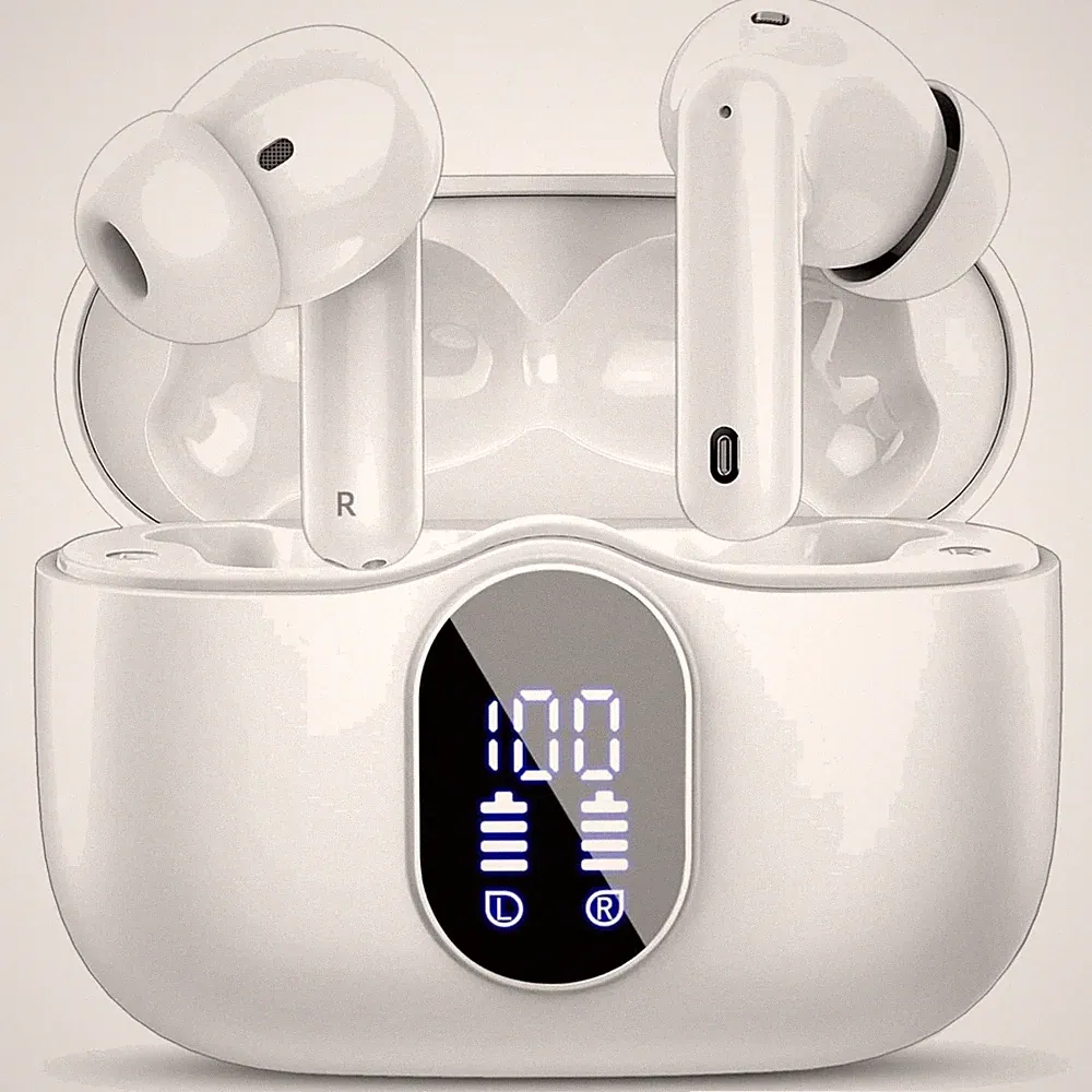 Leichte Bluetooth In Ear Kopfhörer mit 4 Mikrofonen - Klang und Komfort vereint