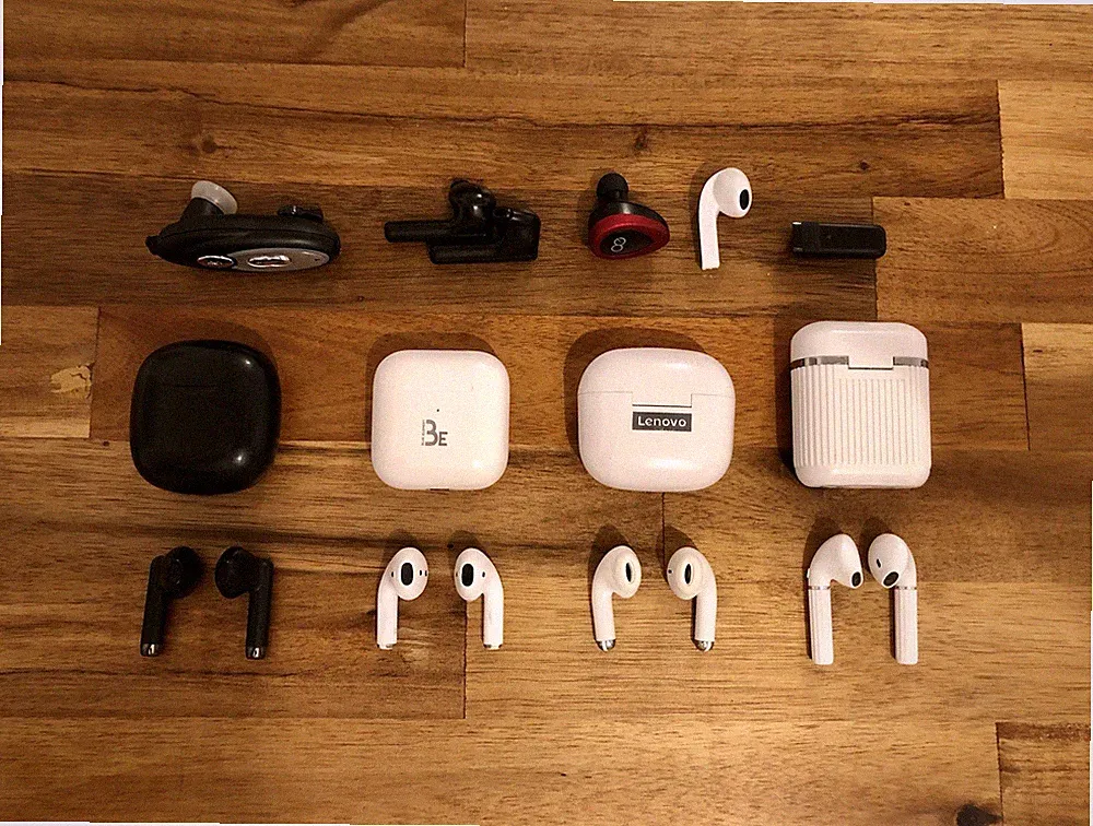 Lenovo/BeFun/ThinkPlus/TWS/J51 Bluetooth Kopfhörer Konvolut - funktionsfähig und zum Testen
