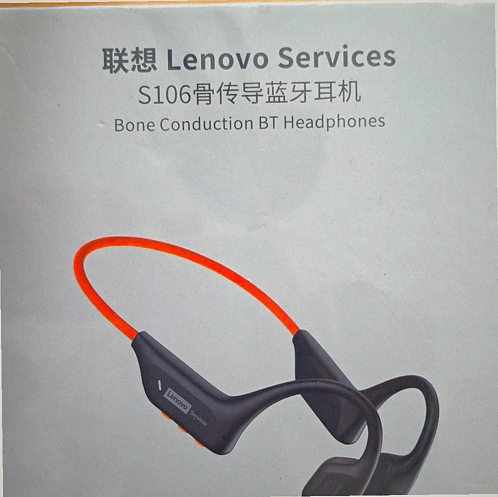 Lenovo Bluetooth Kopfhörer wasserdicht Knochenschall Nackenbügel