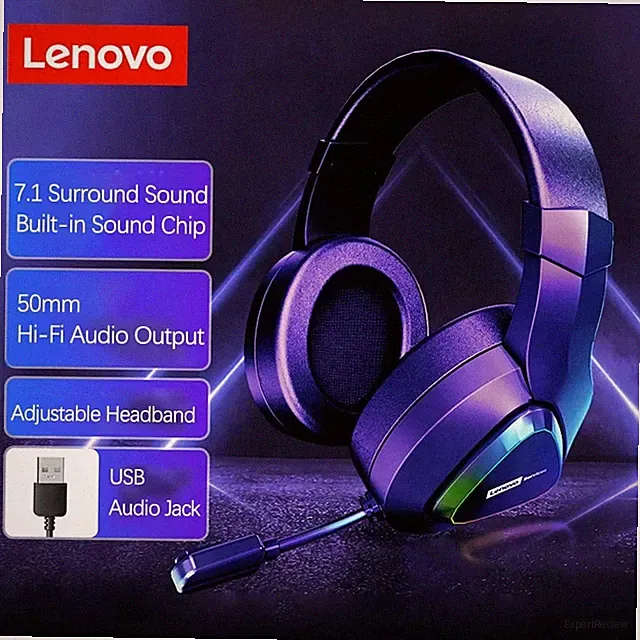 Lenovo E03 Gaming Headset Komfortabel und Vielseitig für Büro und Billig24