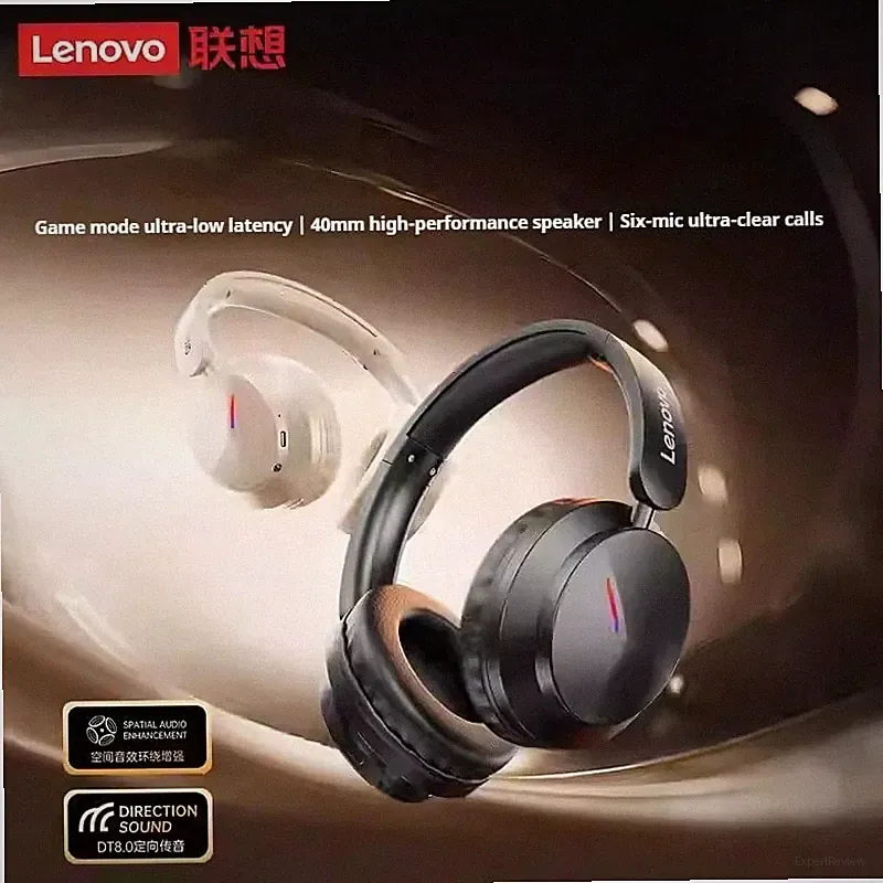 Lenovo EH140 Pro Kabelloses Gaming Headset mit 3D Surround Sound und Billig24