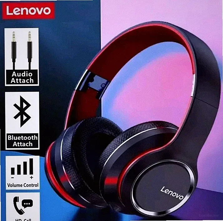 Lenovo HD 4D Sound BT-5.1 Over-Ear🎧Kopfhörer Faltbare Wireless Noise Cancelling