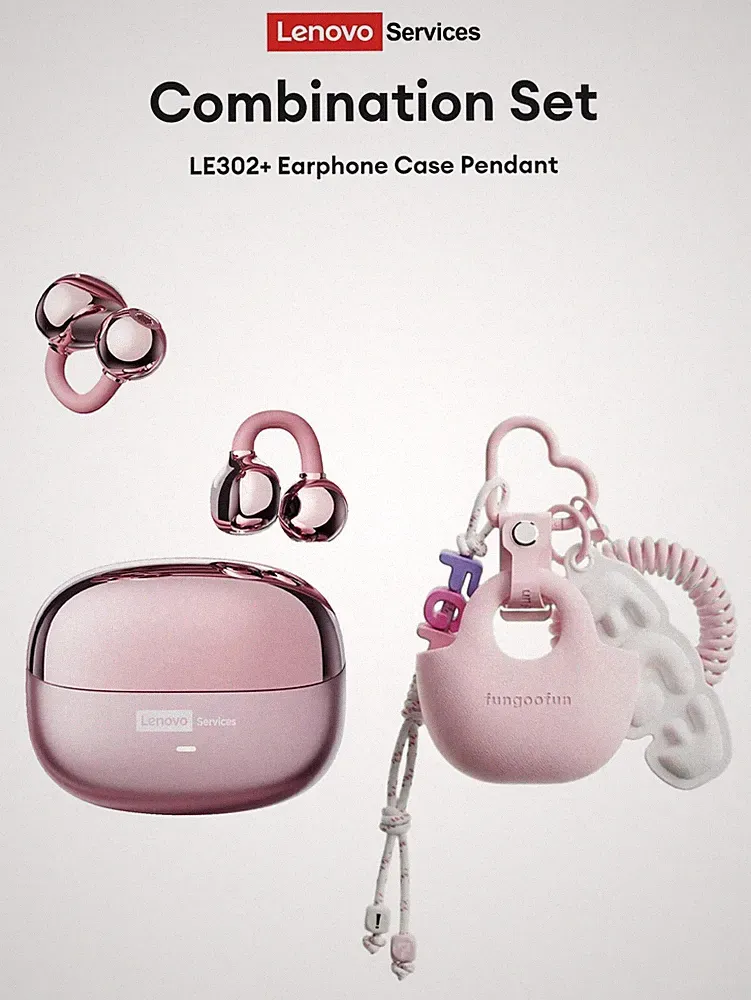 Lenovo LE302 Bluetooth Kopfhörer im Clip On Stil mit Surround Sound und Billig24