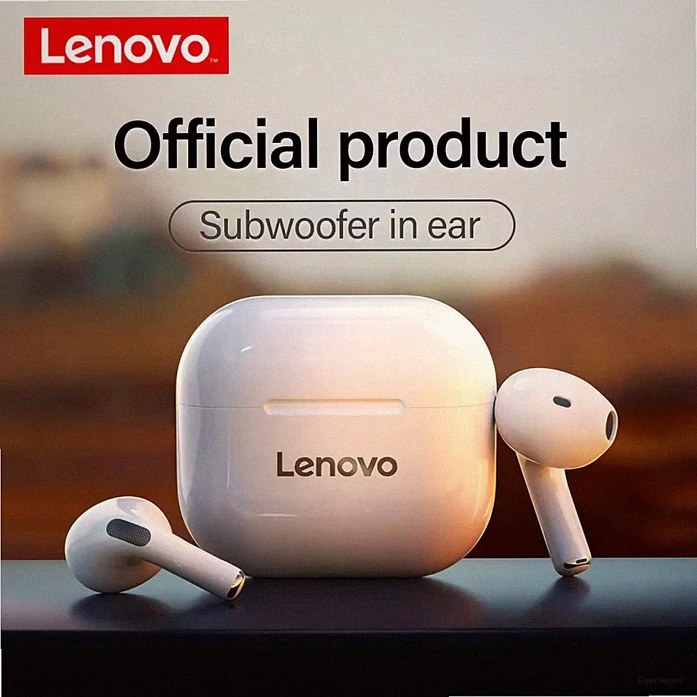Lenovo LP40 Kabellose Bluetooth-Kopfhörer | TWS In-Ear Headset | Touch-Steuerung