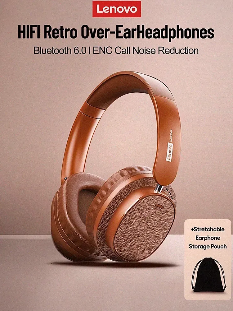 Lenovo LS105 Kabellose Bluetooth Kopfhörer mit Tragetasche und Billig24