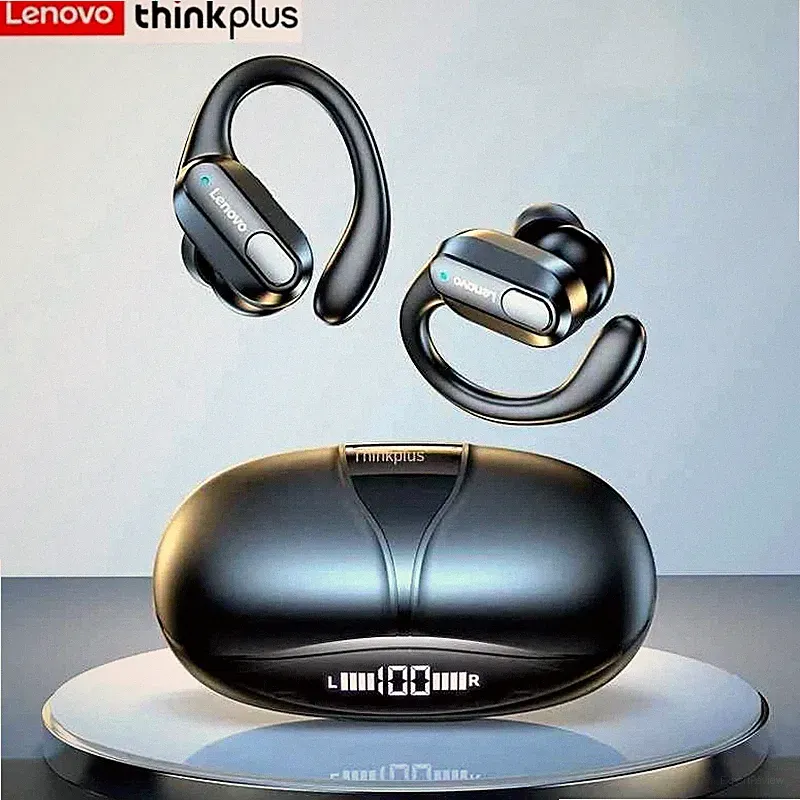 Lenovo thinkplus XT80 Bluetooth 5.3 kabellose Ohrhörer mit Digitalanzeige - NEU