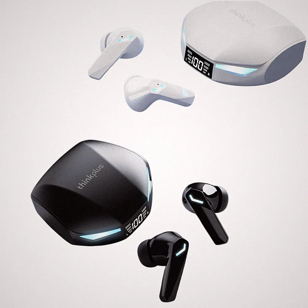 Lenovo XT53 Bluetooth 5 4 In Ear Kopfhörer Kabellos LED Gaming Wasserdicht TWS