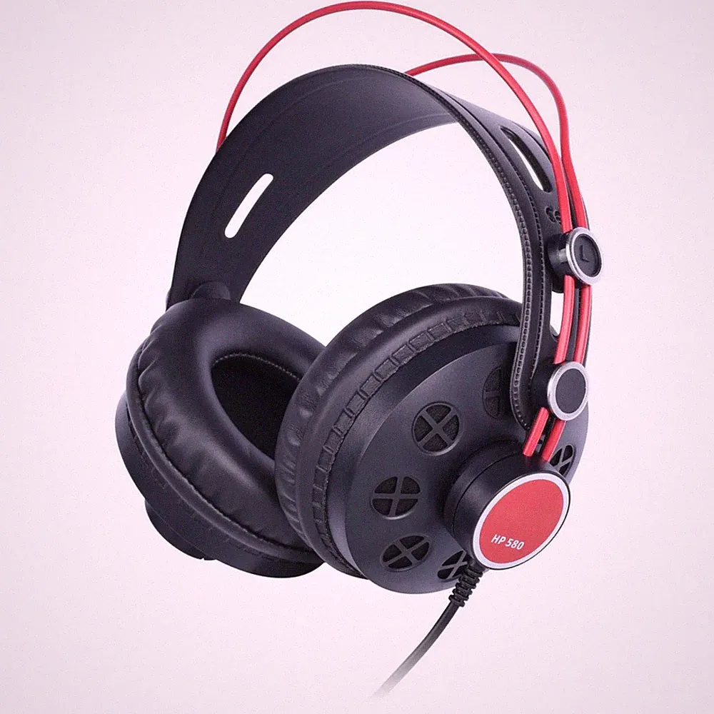 Lewitz HP580 Over-Ear Studio-Kopfhörer halboffen – Hohe Klangqualität & Komfort