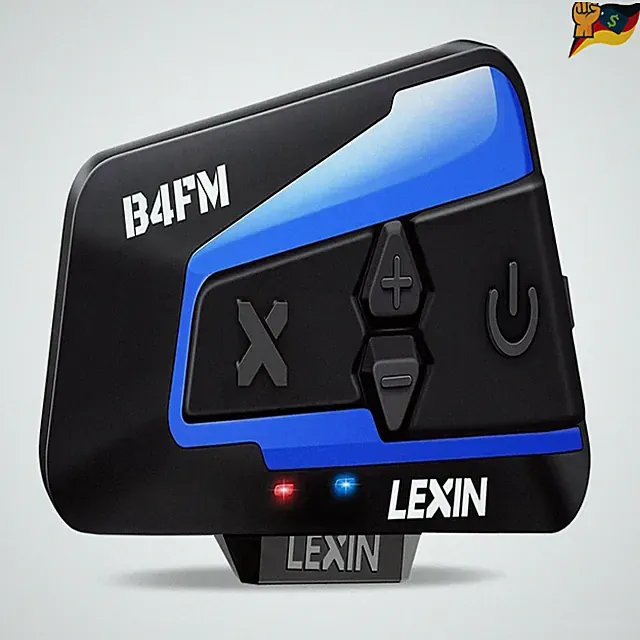 LEXIN B4FM Motorrad Intercom 2000m Reichweite DSP CVC