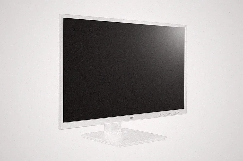 LG 24BK550Y-W 23,8" (60,45cm) Monitor IPS LED Speaker DP/HDMI/VGA/DVI - vergilbt
