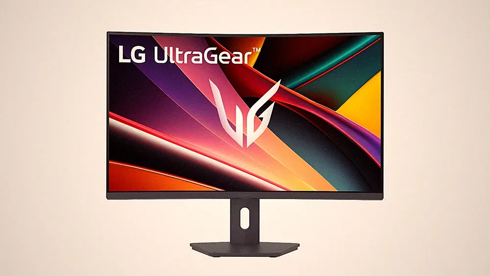 LG 32G600A-B UltraGear™ 32 Zoll, Curved QHD Gaming Monitor, 180 Hz, schwarz