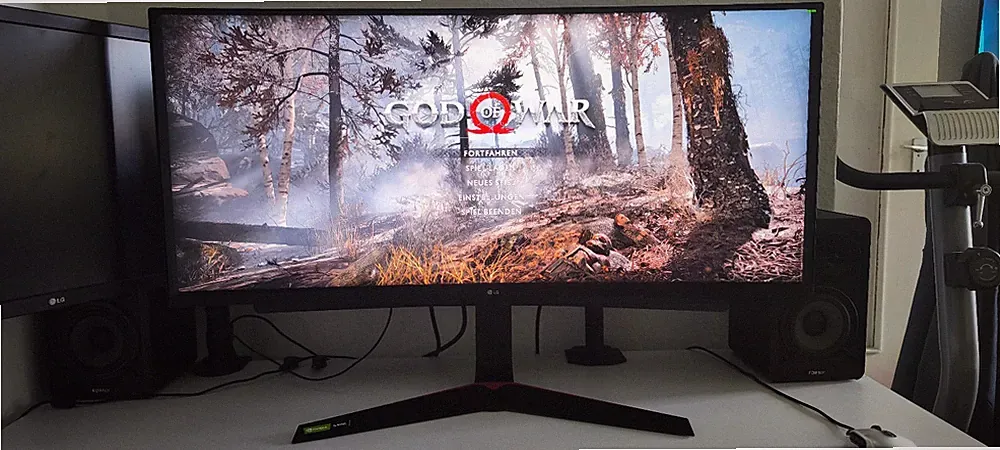LG 34GL750 34 Zoll 21:9 UltraWide IPS 144 Hz HDR G-Sync Curved Gaming-Monitor