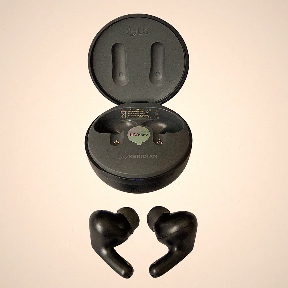 LG TONE Free DFP9 - Charcoal Black | Kabellose Kopfhörer | Wireless Headphones