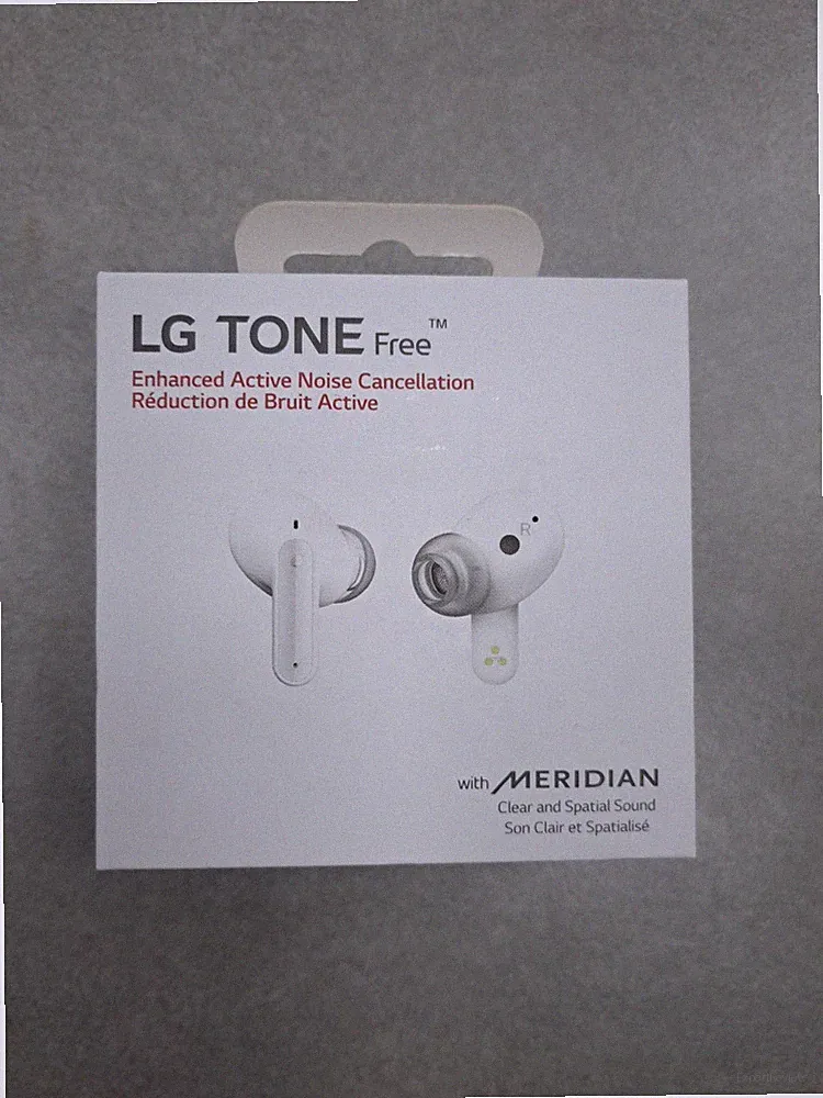 LG Tone Free FP5W True Wireless In-Ear Kopfhörer mit Ladecase - White