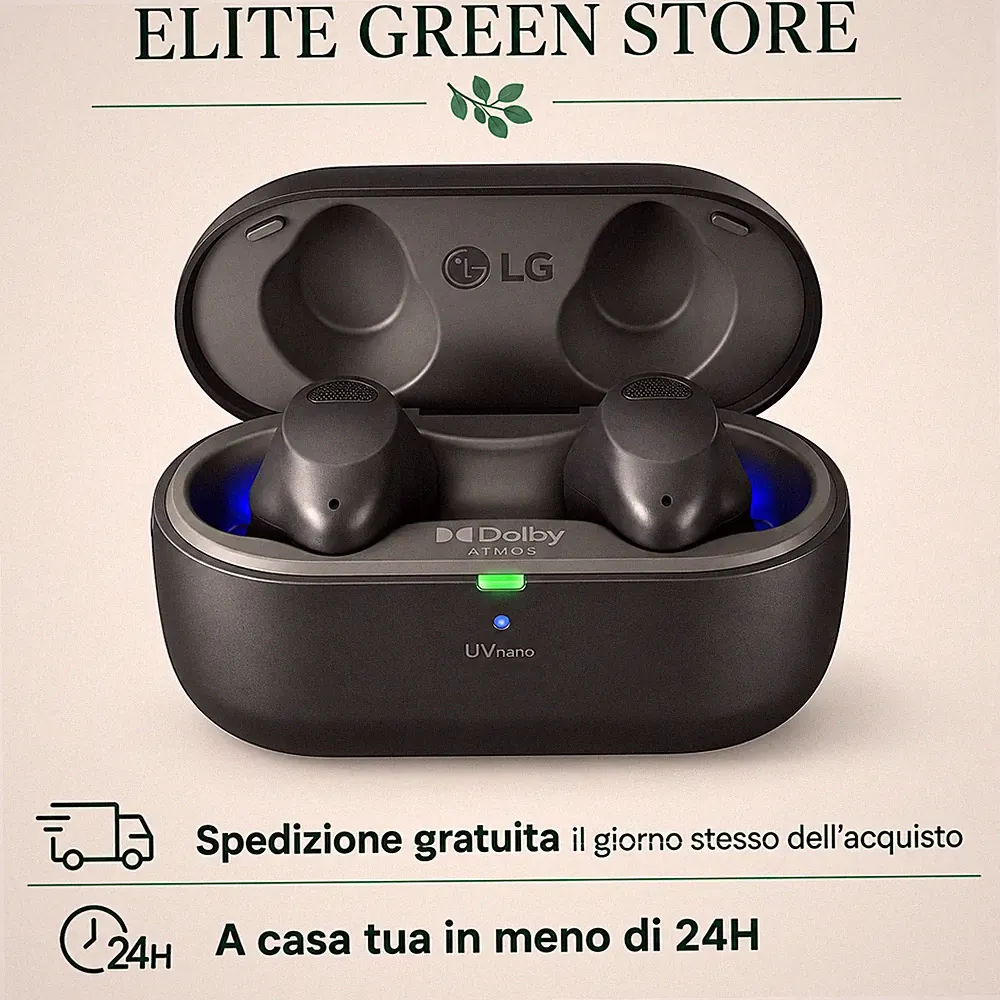 LG TONE Free T90S - True Wireless Bluetooth Kopfhörer mit Dolby Atmos und ANC