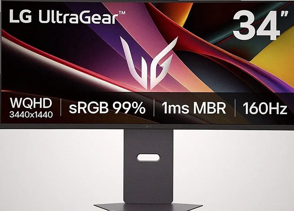 LG UltraGear 34G600A-B, (34 Zoll) 3440x1440 (UWQHD) Curved Gaming-Monitor 160Hz