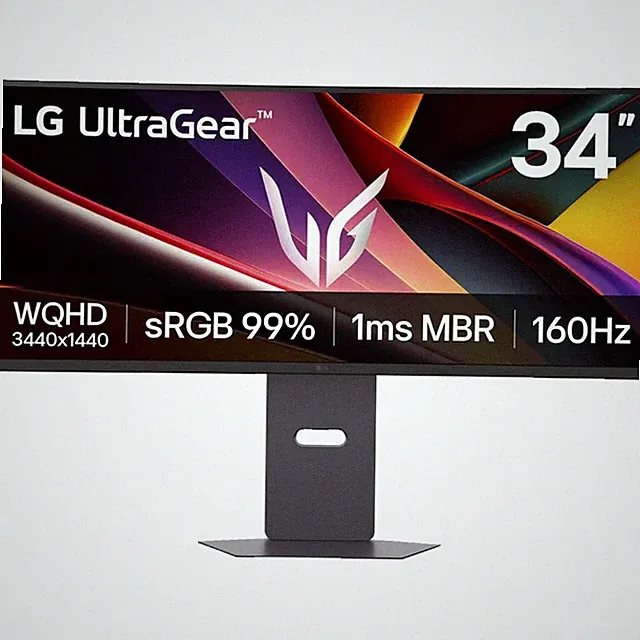 LG UltraGear™ 34G600A-B 34 Zoll UWQHD UWQHD Monitor Schwarz LED