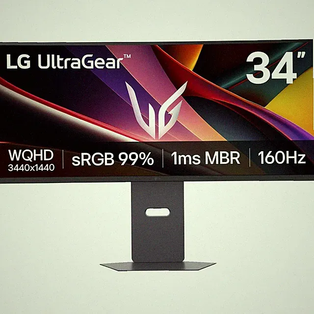LG UltraGear™ 34G600A-B 34 Zoll UWQHD UWQHD Monitor Schwarz LED