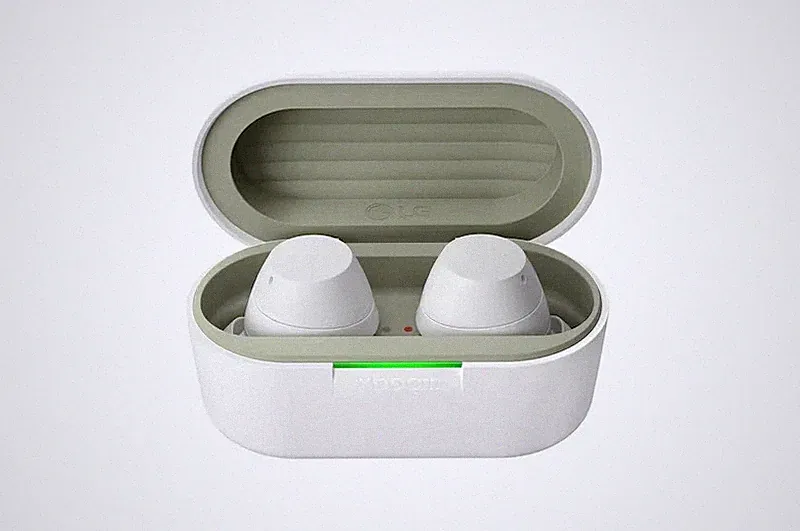 LG XBoom Buds Lite Bluetooth-Ohrhörer - weiß