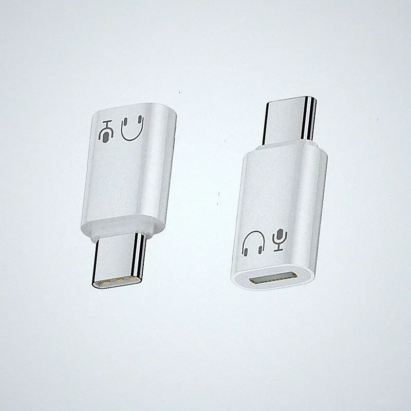 Lightning Buchse auf USB-C Stecker Adapter – Aluminium Kopfhörer Adapter