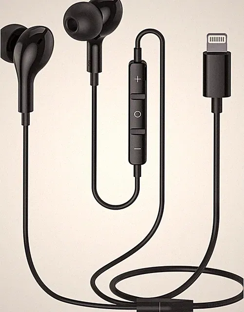 Lightning-Kopfhörer für iPhone, MFi- In-Ear-Kopfhörer, geräuschisolierende, m...