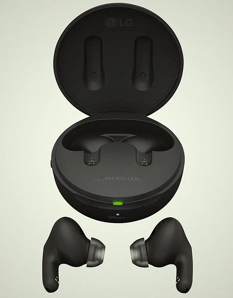 linker Kopfhörer LG TONE Free Bluetooth, In-Ear, Schwarz