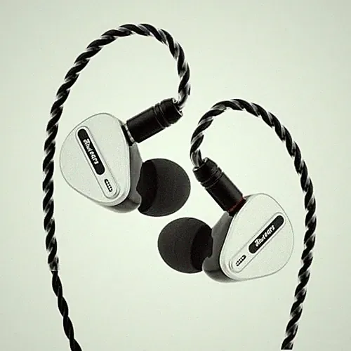 Linsoul Kiwi Ears Airoso Hybrid HiFi In-Ear Kopfhörer Aluminium Titan Silber
