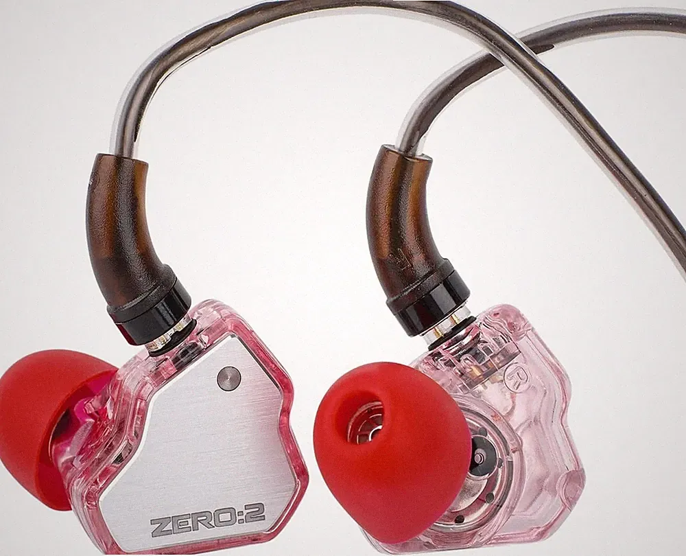 LINSOUL Zero:2 In-Ear-Monitor 10mm Treiber Kabelgebunden Rosa