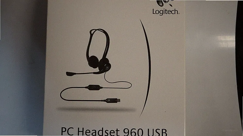 Logitech 960 Kopfhörer mit Mikrofon USB Stereo-Headset Verstellbares Mikrofon