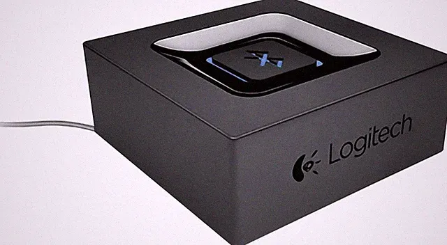 Logitech 980-000912 Multipoint Bluetooth Audio Adapter iPhone Android Schwarz
