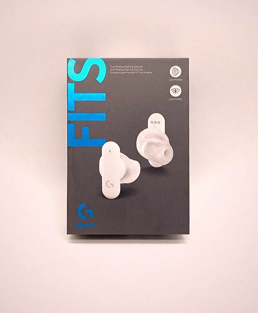 Logitech G FITS True Wireless Gaming Earbuds Kopfhörer Kabellos E-Sport - Weiß